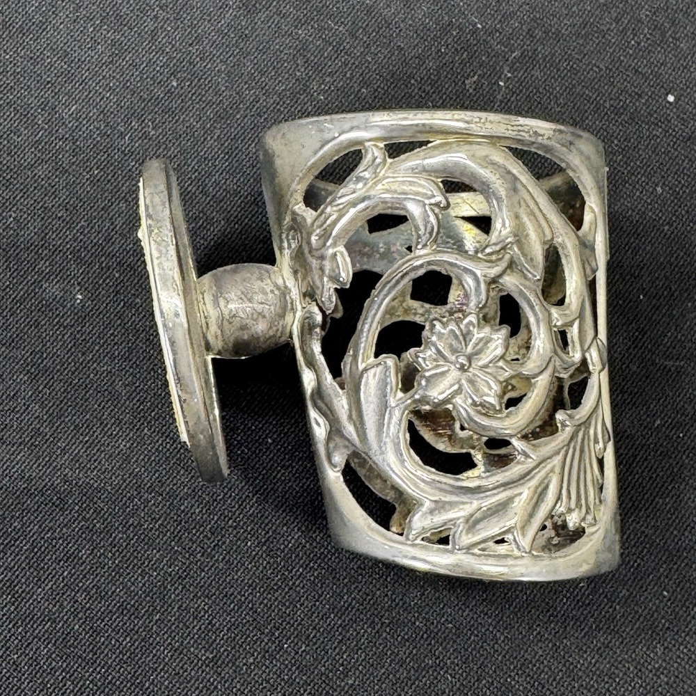 Vintage Silver Plated Mountable‎ Candle Holder